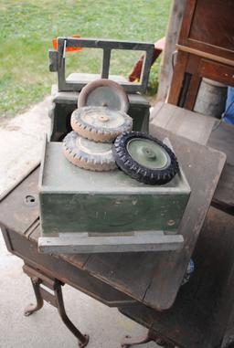 Wooden jeep