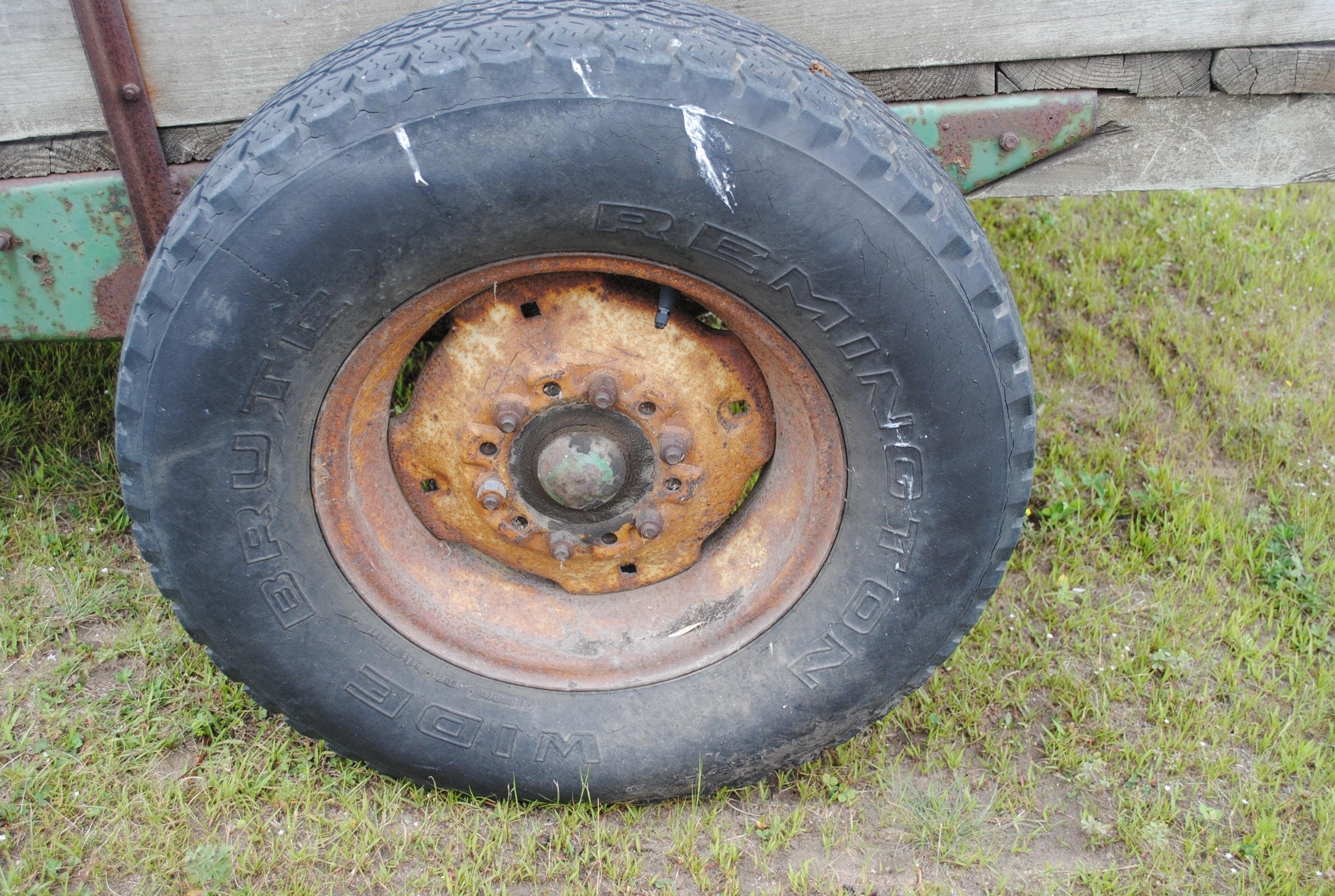 6'x8' Homemade 2-Wheel Trailer, no title