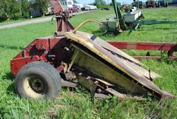 New Holland 85 Forage Chopper, 2-row corn head with hay head, needs 1 tire