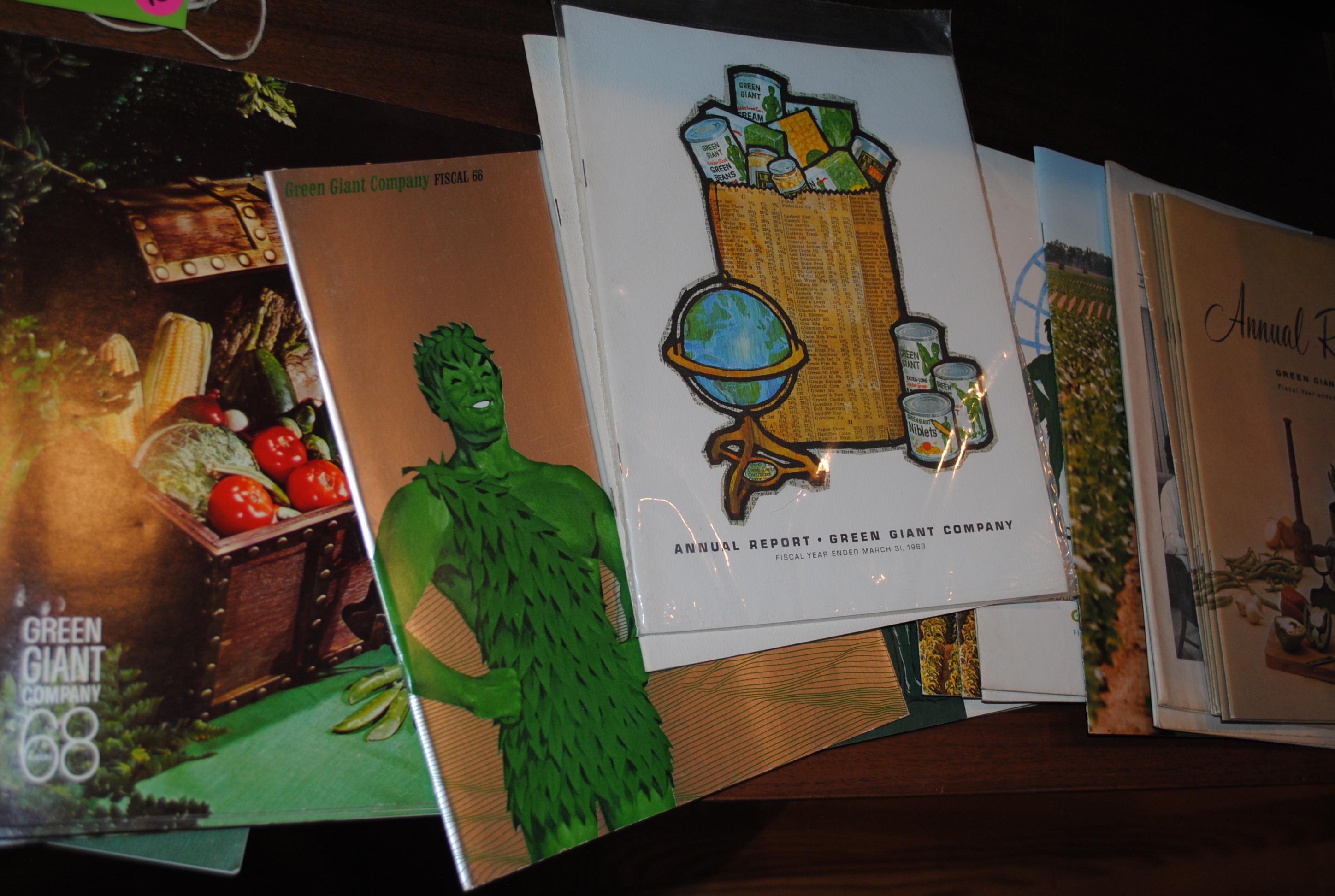 Green Giant Annual Reports 1960s