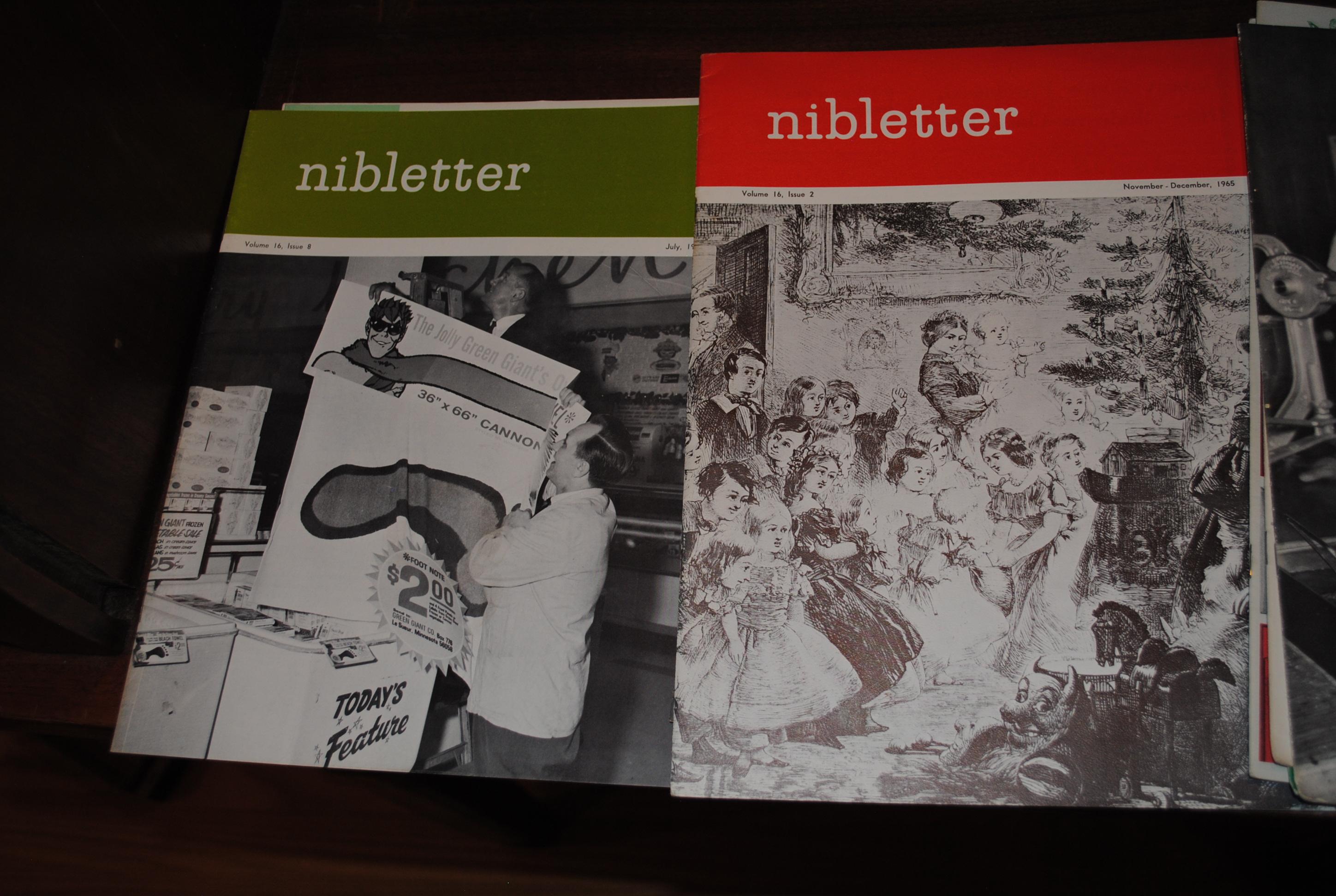 Nibletter from 1960-1968