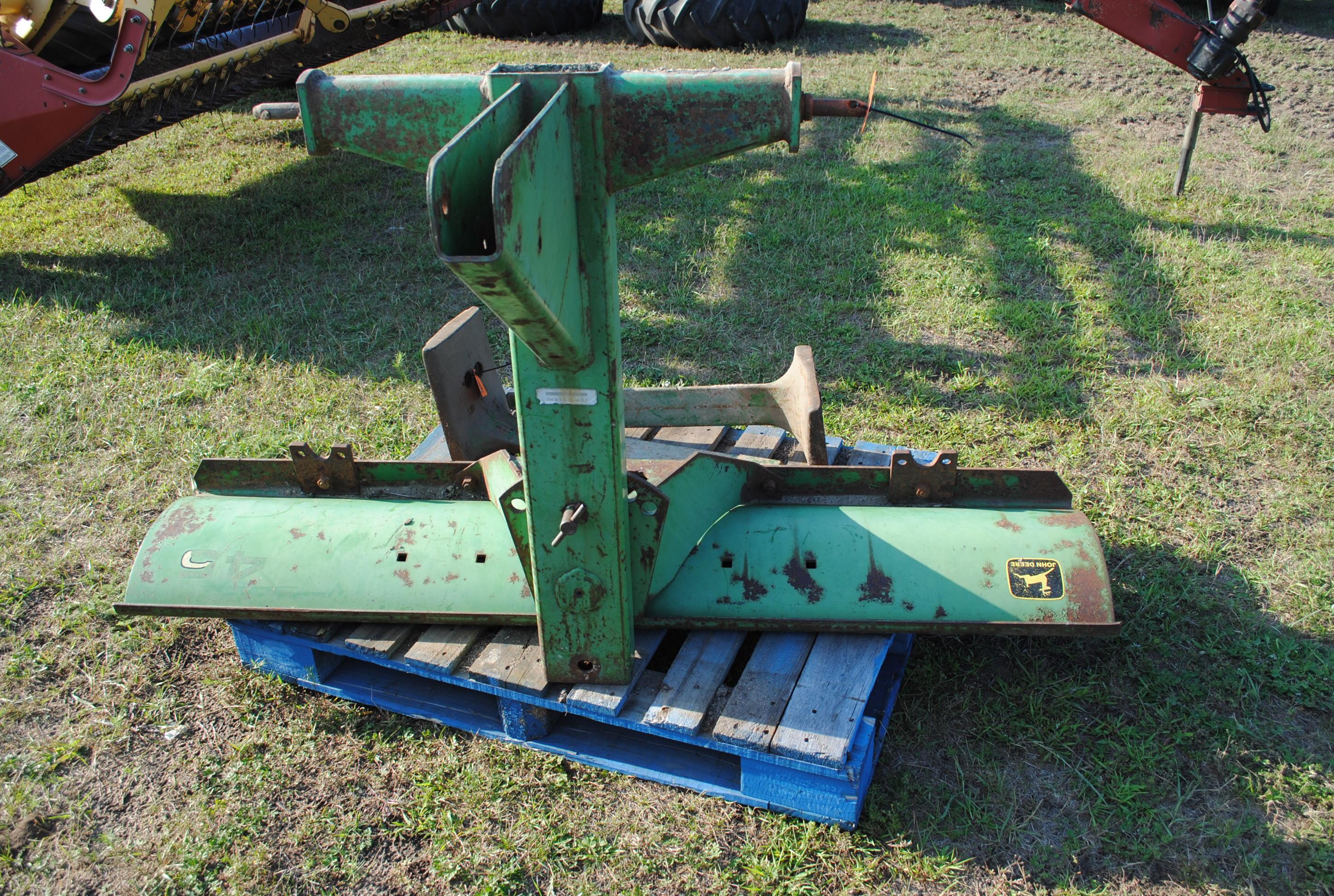 John Deere 45 3-point blade, 6'