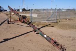 Westgo 8"x50' approximate auger, needs new belt & cable