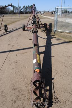 Westgo 8"x50' approximate auger, needs new belt & cable