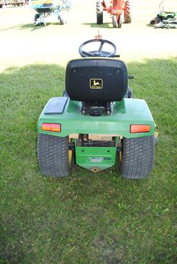 1996 John Deere 325 Riding Mower with 48" deck, hydrostatic, power steering, hydraulic lift, tilt wh