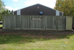 40' Storage Container to be moved by buyer. 14 days to remove it.