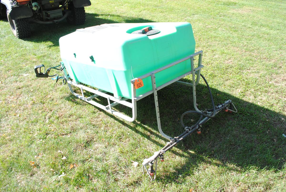 110+/- Gallon Endura Plas UTV/ATV Sprayer with 4' Boom & wand