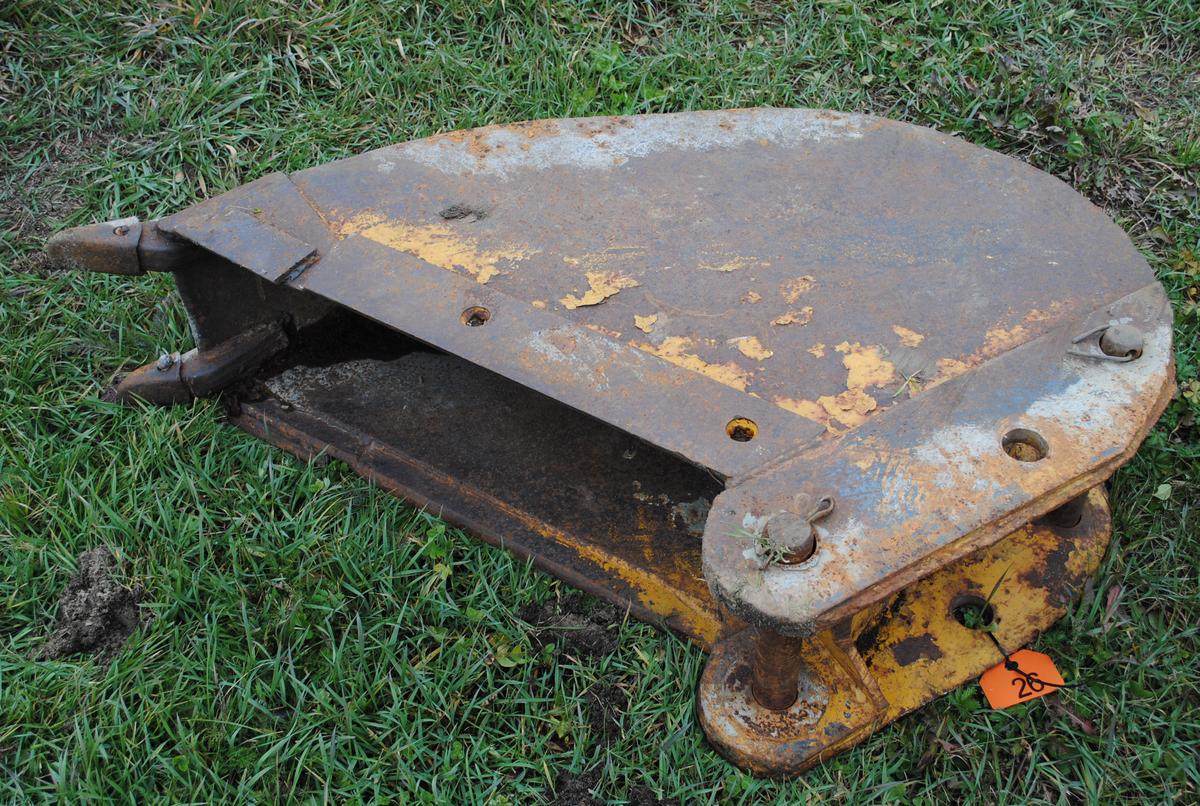 Homemade 11.5" Backhoe Bucket, fit John Deere 310A