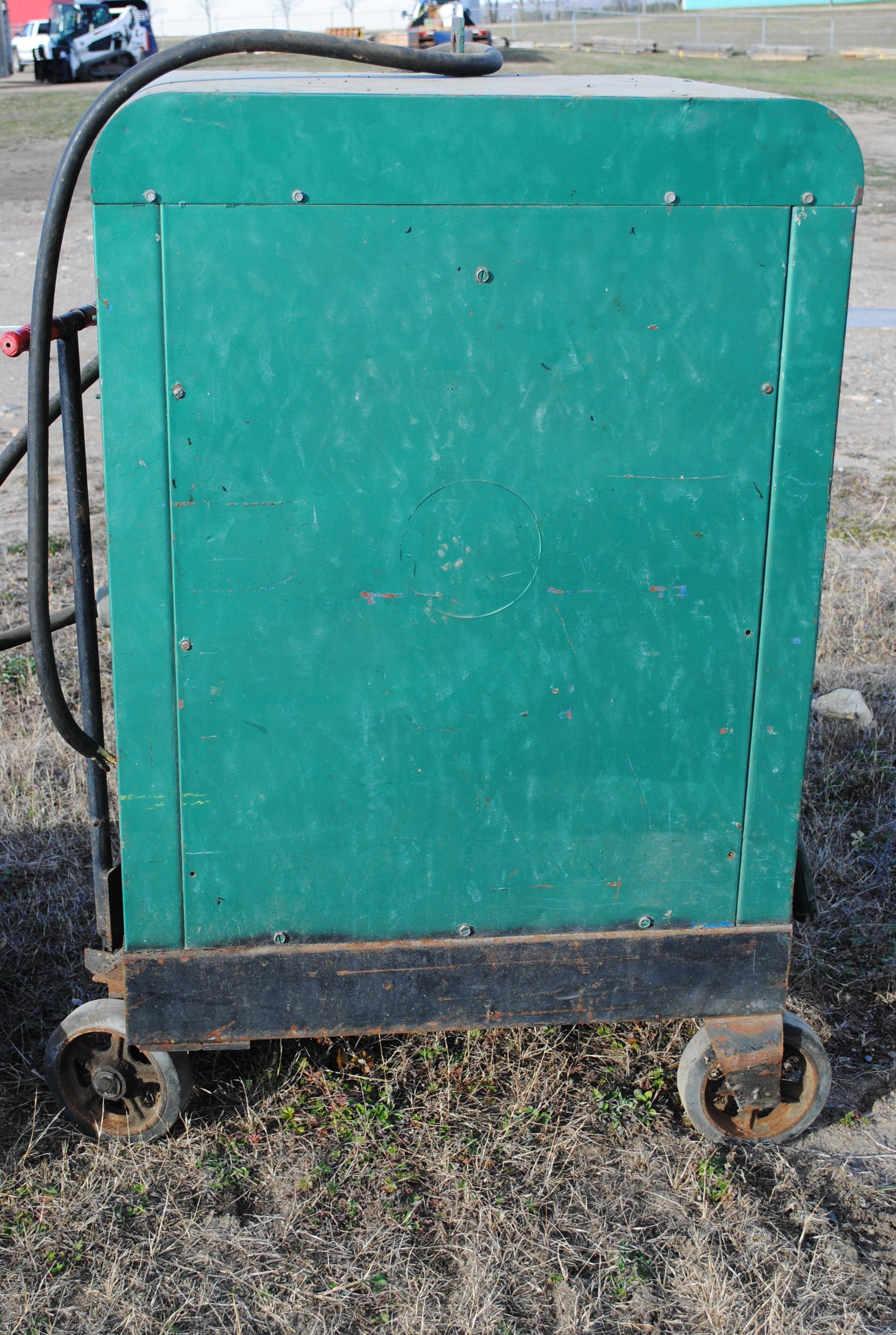 Miller AC/DC Arc Welder, Model MD-300, no leads, on cart, works