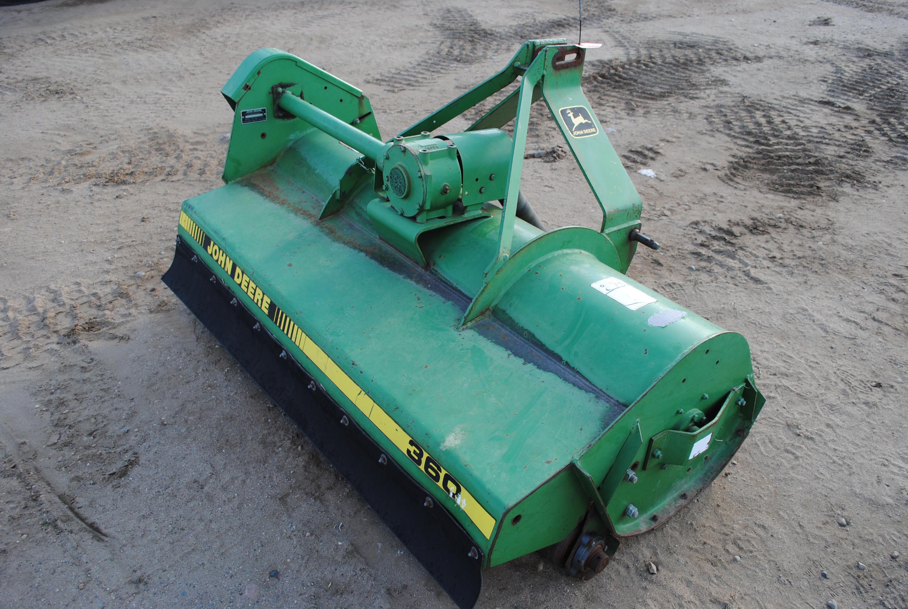 John Deere 360 Flail Mower, 3-point, 5', pto in office