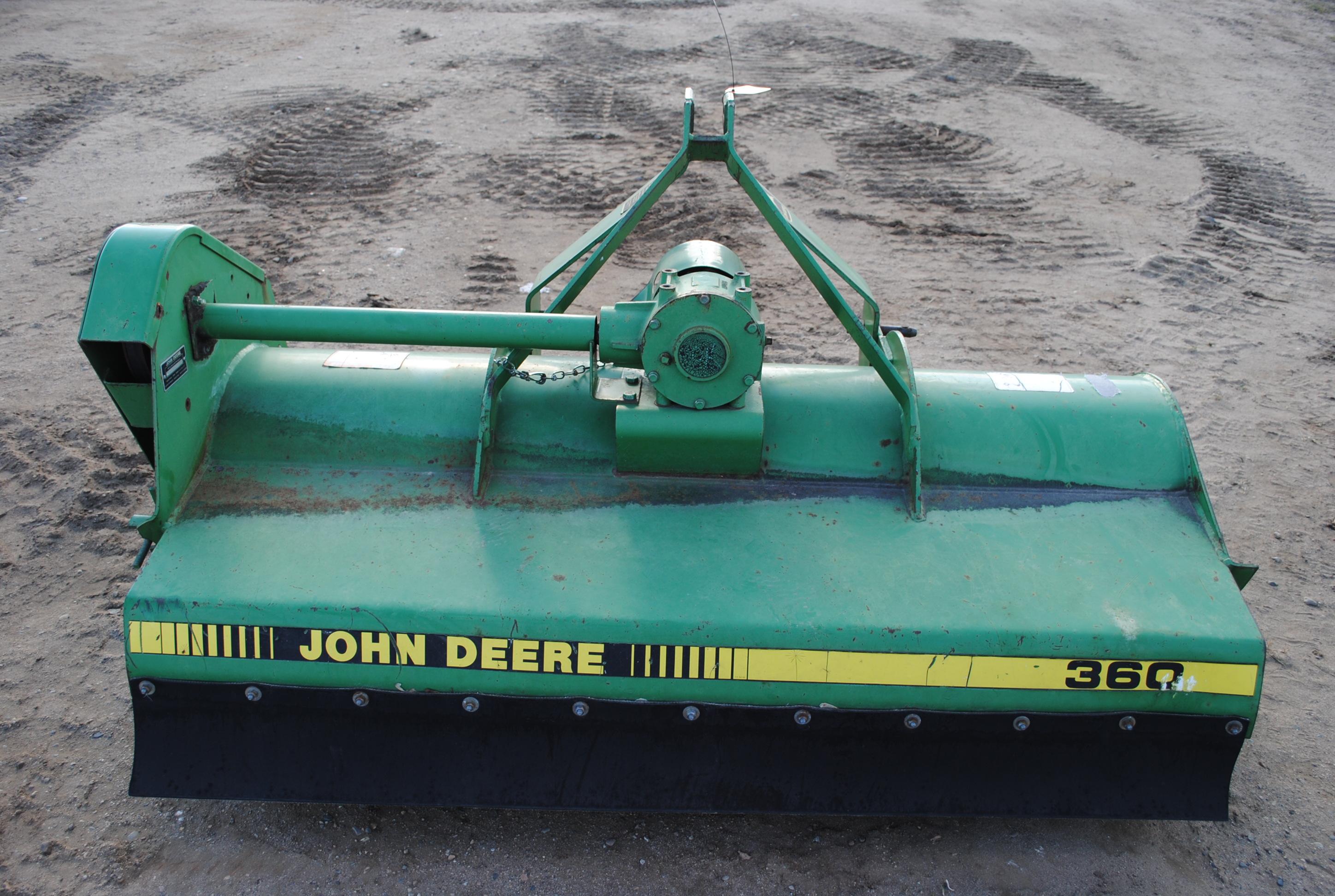 John Deere 360 Flail Mower, 3-point, 5', pto in office