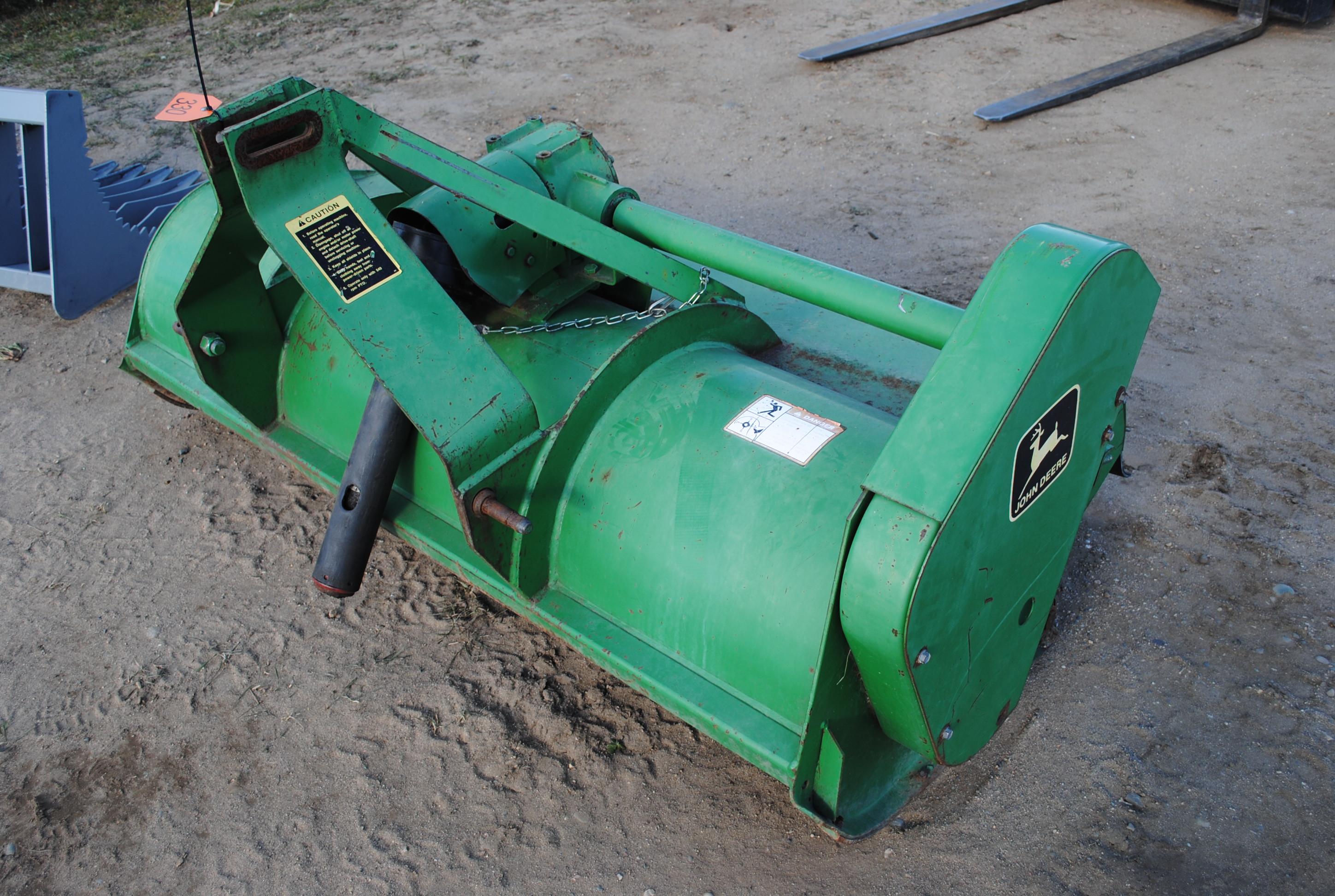 John Deere 360 Flail Mower, 3-point, 5', pto in office