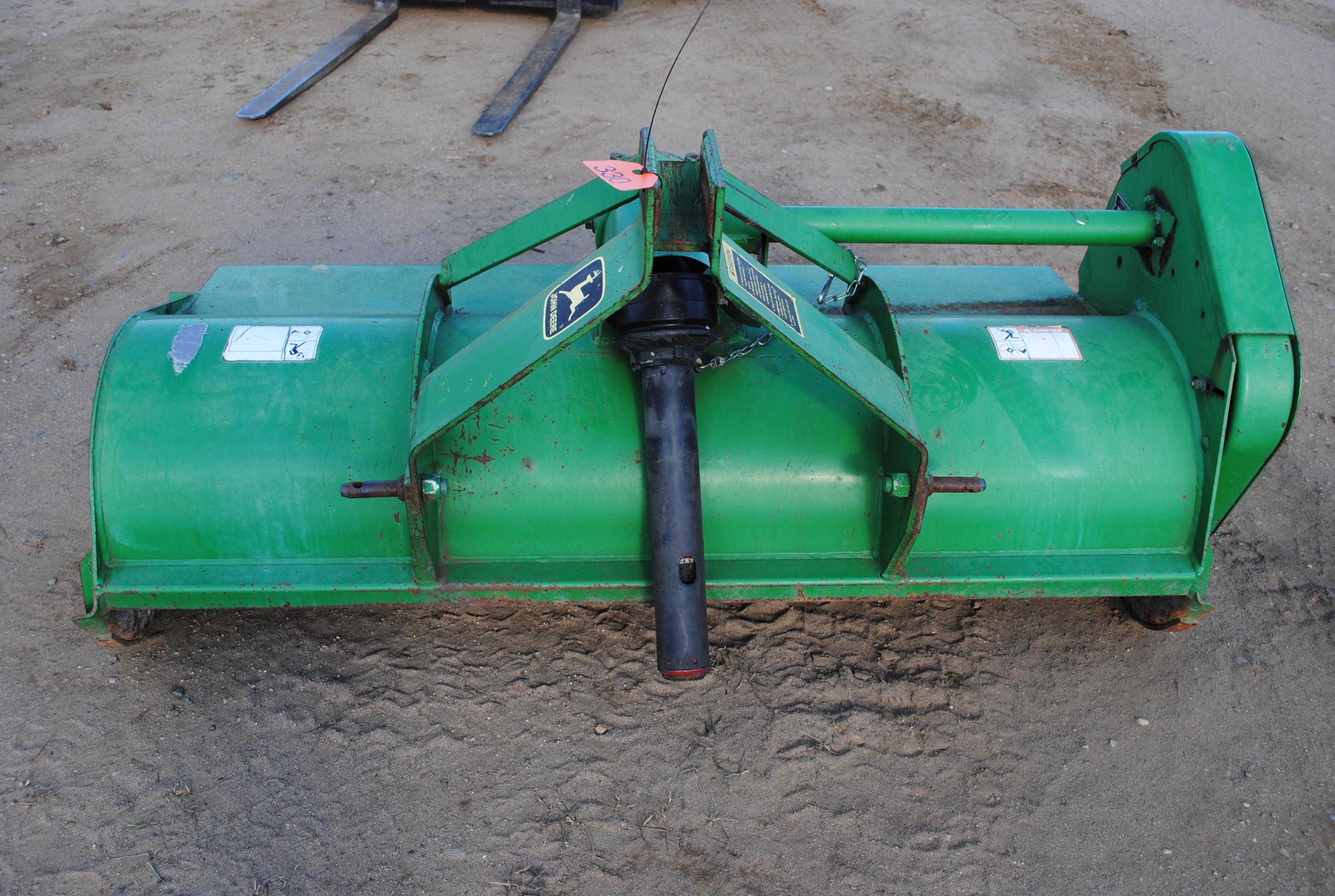 John Deere 360 Flail Mower, 3-point, 5', pto in office