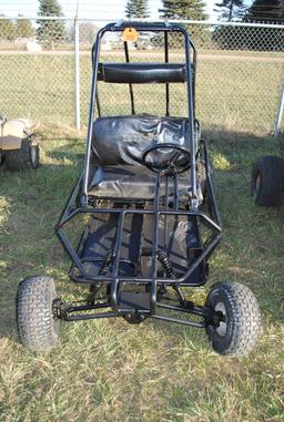 Go-Kart with Predator Engine, 212cc that has less than 1/2 hour on it, "runs & drives"