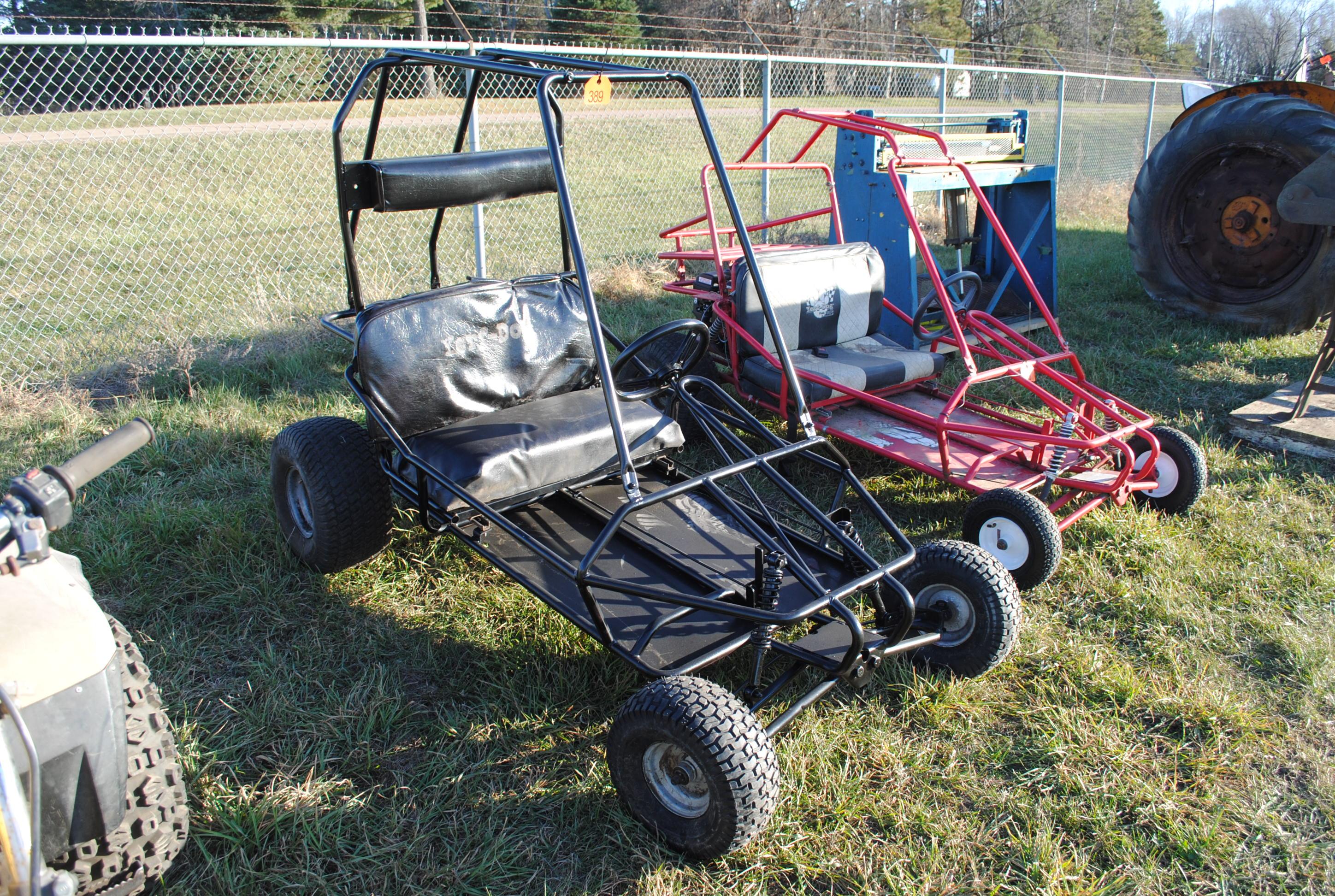 Go-Kart with Predator Engine, 212cc that has less than 1/2 hour on it, "runs & drives"