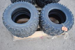 Set of 4 Bear Claw 24x8x12 Tires (sell as set)