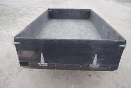 2-Wheel Trailer, 4'x6.5', NO TITLE - farm use only