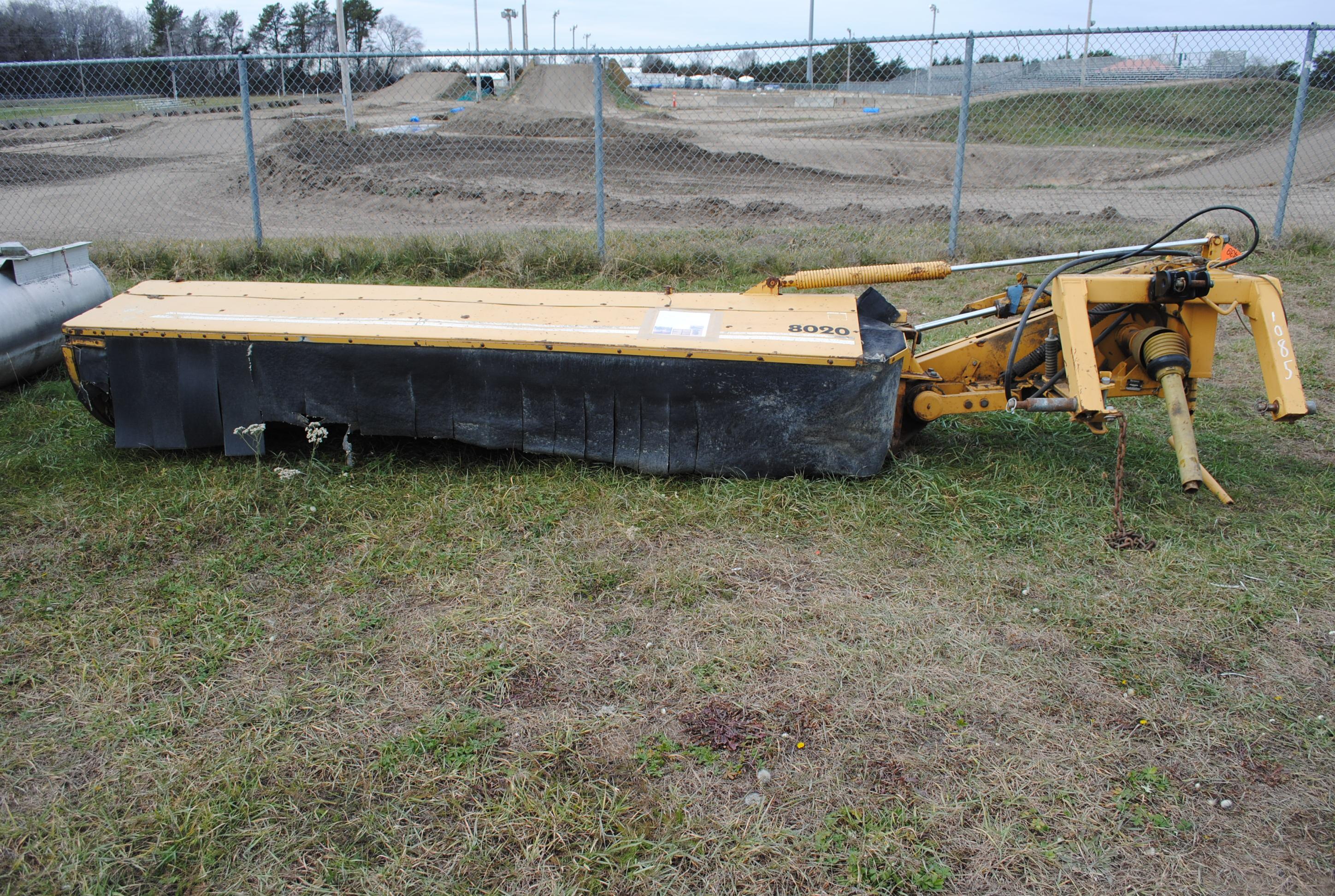 Vermeer 9' 8020 Disk Mower, owners manual & complete parts manual in office and 2 extra containers o