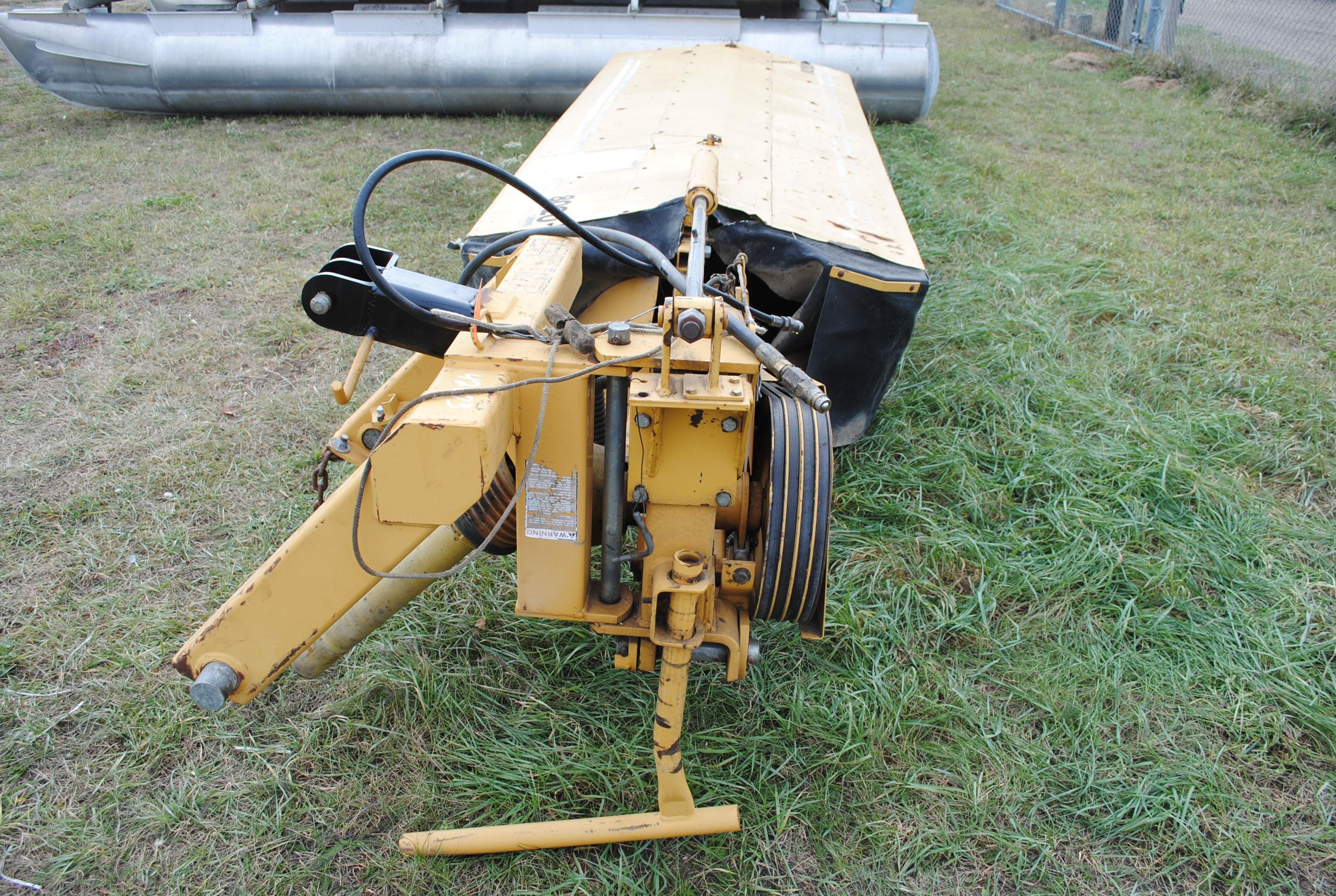 Vermeer 9' 8020 Disk Mower, owners manual & complete parts manual in office and 2 extra containers o