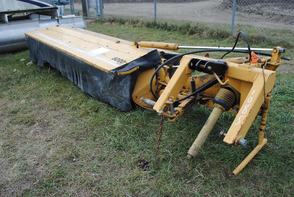 Vermeer 9' 8020 Disk Mower, owners manual & complete parts manual in office and 2 extra containers o