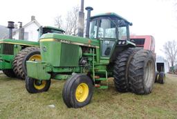 John Deere 4440 Diesel with 8-speed Powershift & 4 reverse, band duals, 2 hydraulics, 540 & 1000 pto