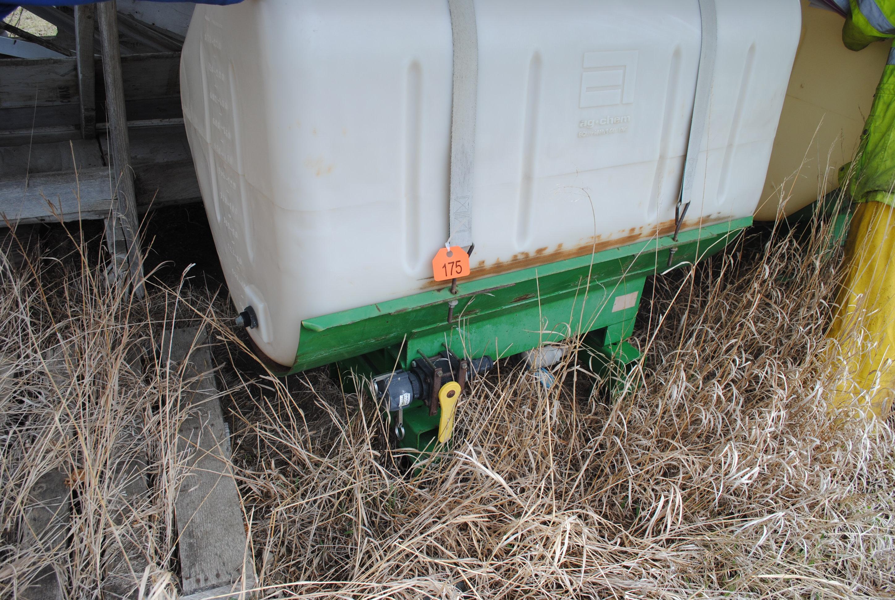 Ag-Chem Saddle Tanks, 250-gallon tanks