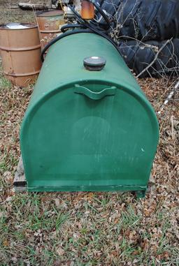 200+/- gallon Pick-up box transfer tank, used for diesel, with Gas Boy 12-volt pump