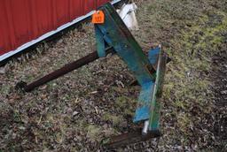 3-Point Homemade Bale Spear with 37" tine