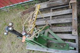 Homemade 3-point Trailer Mover with 2" receiver & 2-5/16" ball