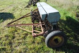 8' Case grain drill with grass seeder