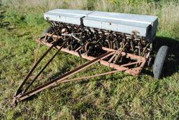 8' Case grain drill with grass seeder