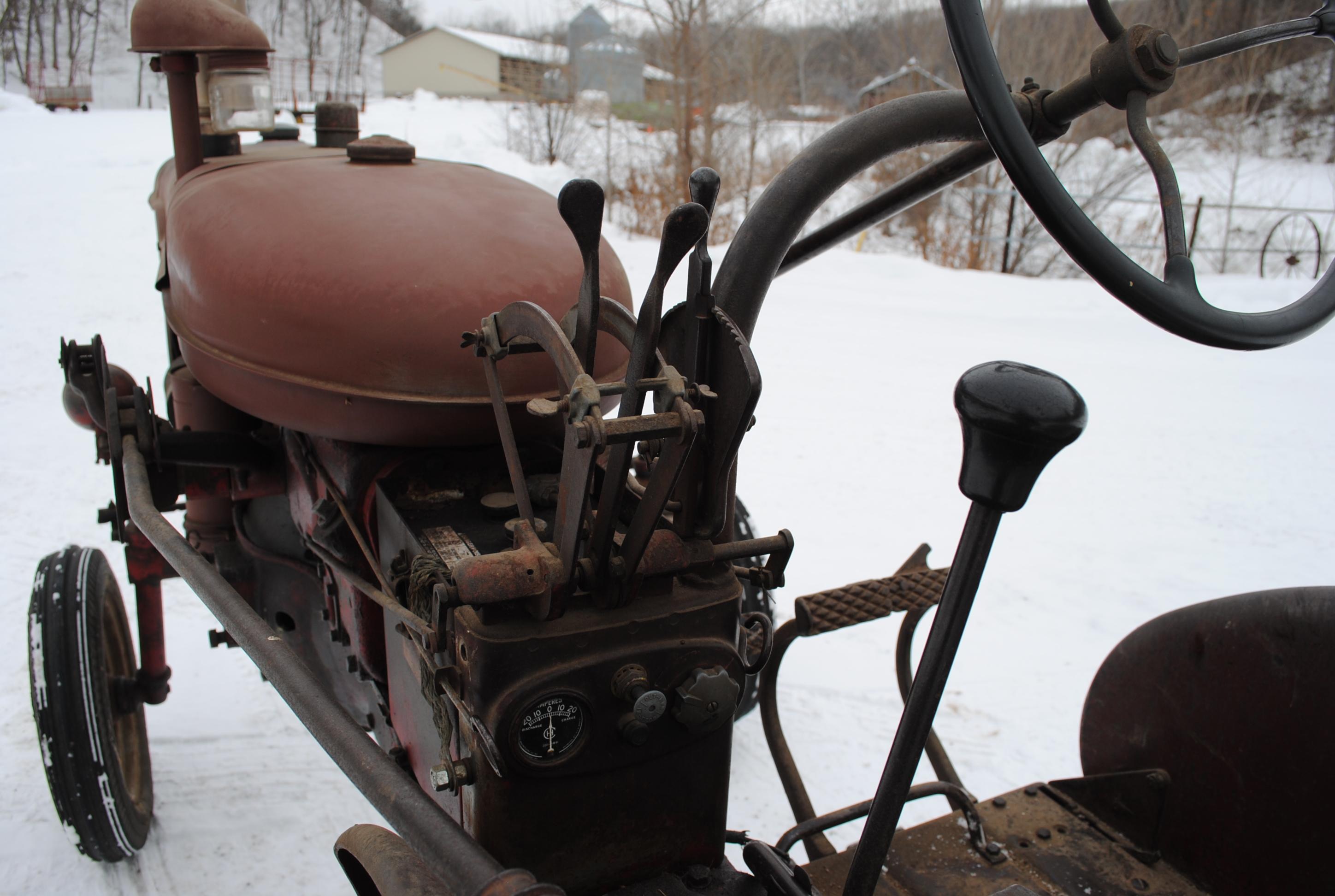 Farmall Super 'A' Tractor, wide front, fenders, 6-volt electric start, complete overhaul by Bernie B