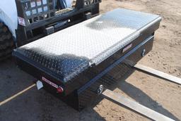 Weatherguard Diamond Plate Tool Box, keys