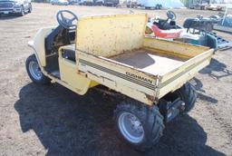 Cushman Hawk Utility Cart with dump box, runs