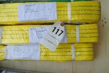 All yellow straps (2) 3Tx2M, (2) 3Tx4M, & (2) 3Tx6M
