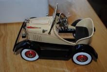 Pair of Hallmark Kiddie Car Classics die cast including 1939 Steelcraft by Murray Roadster - limited