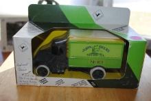Pair of toys including 1:25 scale die cast "John Deere Truck Bank No. 101 - 1926 Mack Bulldog Delive