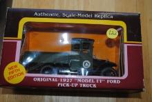 The Yorkshire Co. 1:25 scale die cast "Original 1927 Model 'TT' Ford" pick-up truck with box