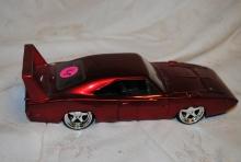 Jada Toys 1:24 scale die cast "1969 Dodge Charger Daytona", hood & doors open, no box