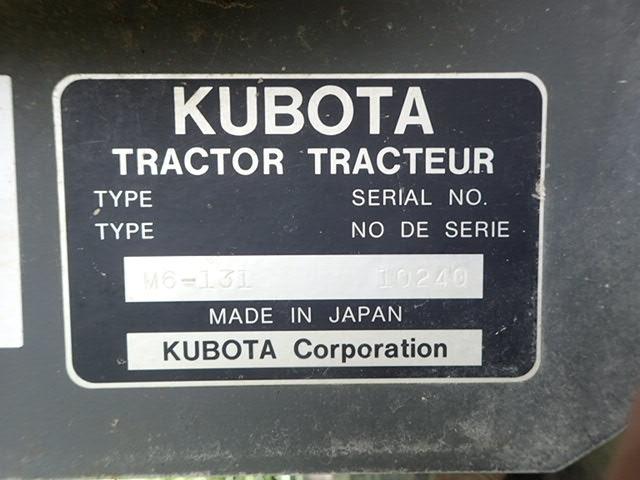 2016 Kubota M6-131DTC-F