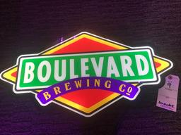 Boulevard Lighted Sign