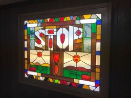 Stained glass display