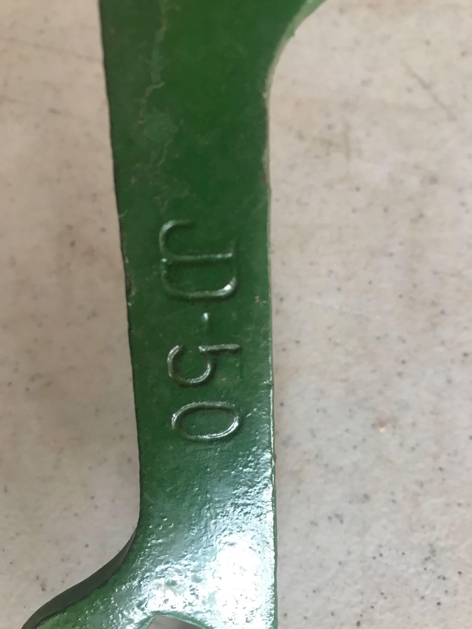 8 wrenches numbered John Deere # 50, 51, 52, 53