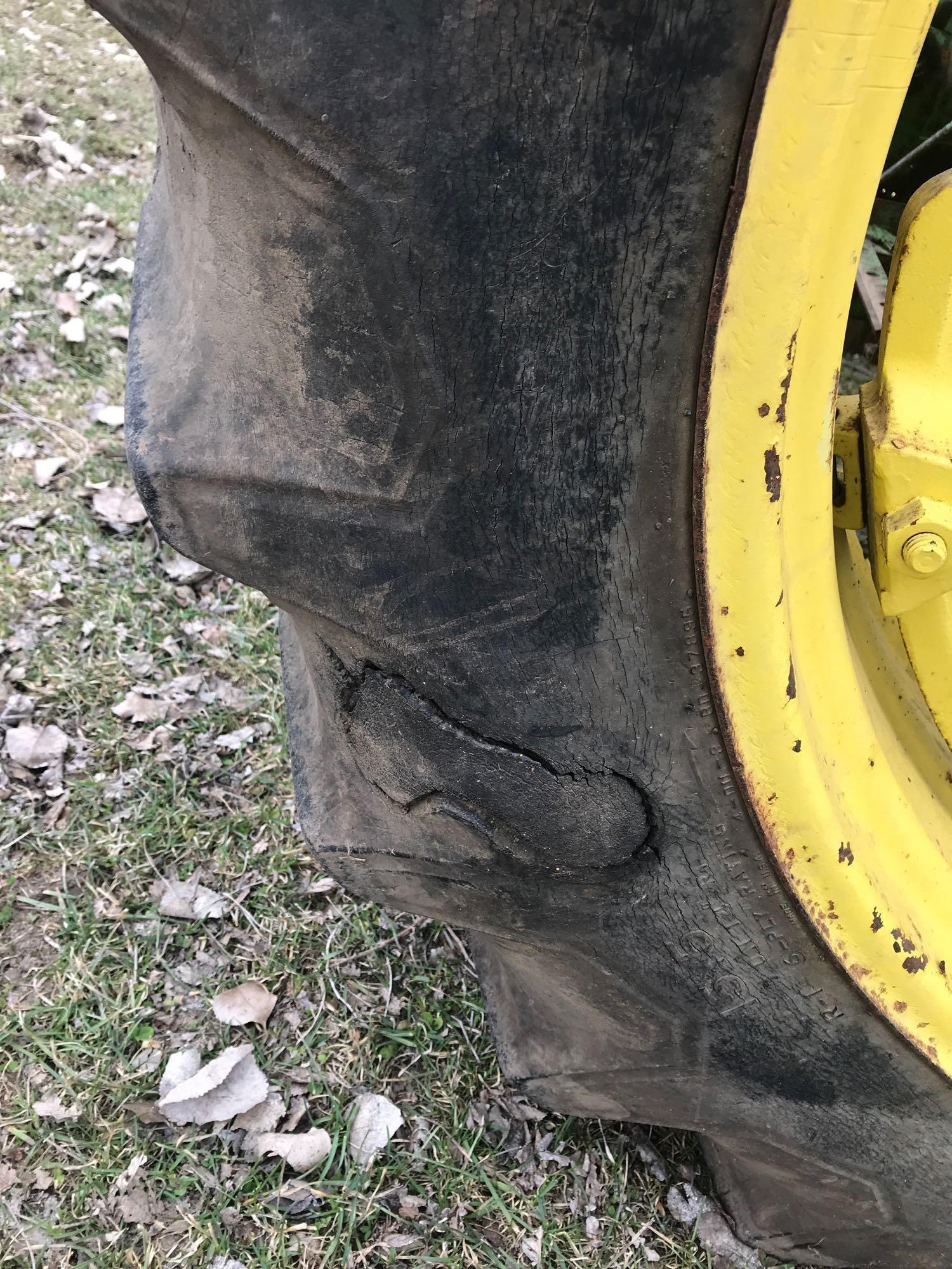 1953 John Deere #60. SN-6027041. Needs carburetor cleaning in order to run.