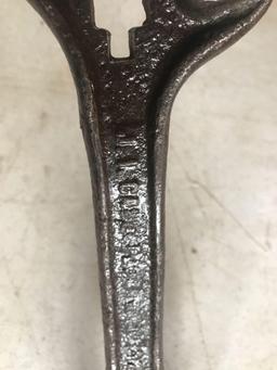 5 - antique wrenches advertised Emerson, Deering and Moline Drill