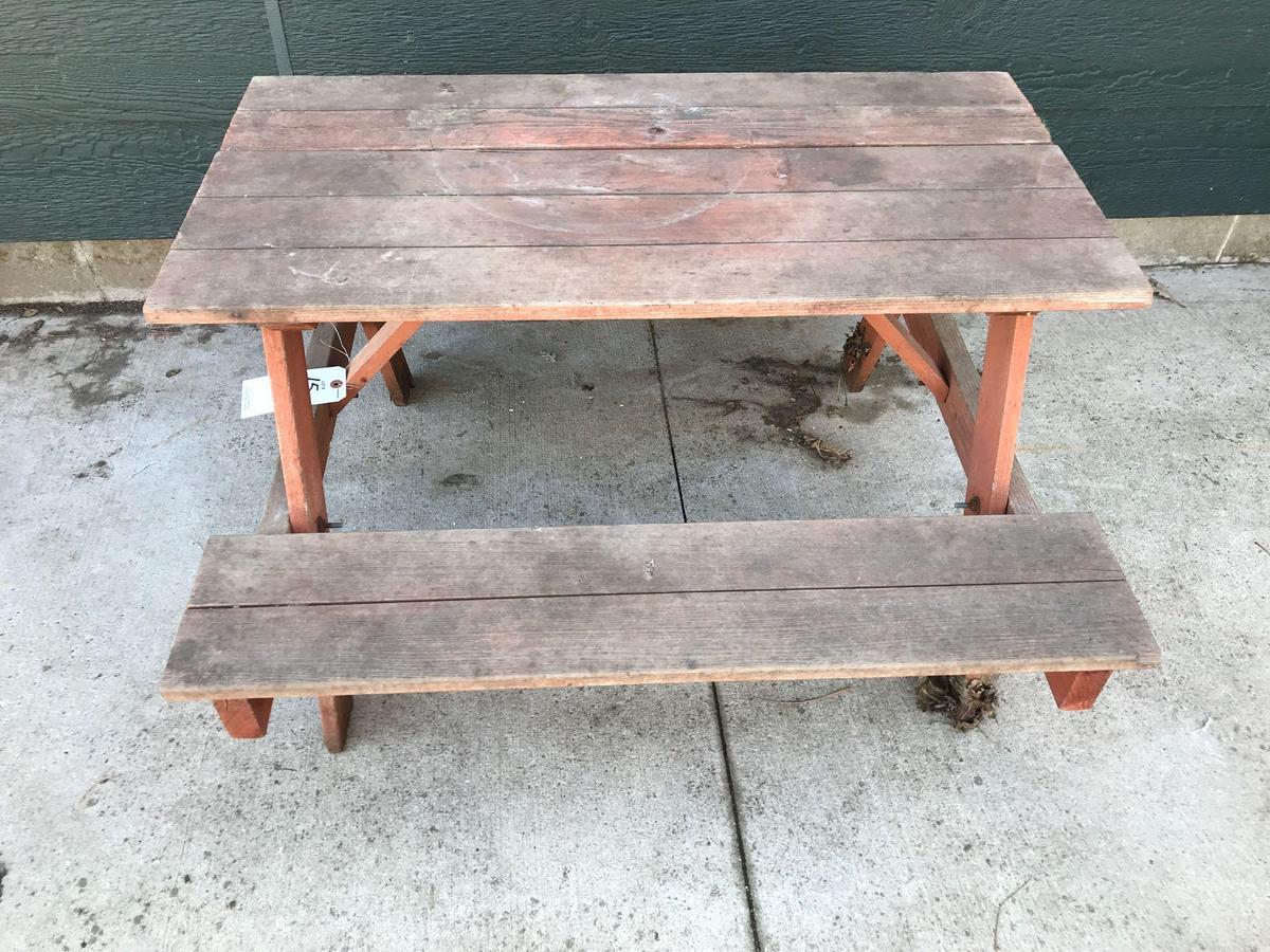 Child's picnic table. No Shipping.