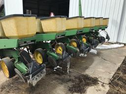 JD #7000 6RN Planter w/ insecticide box, trash whippers, corn and bean units