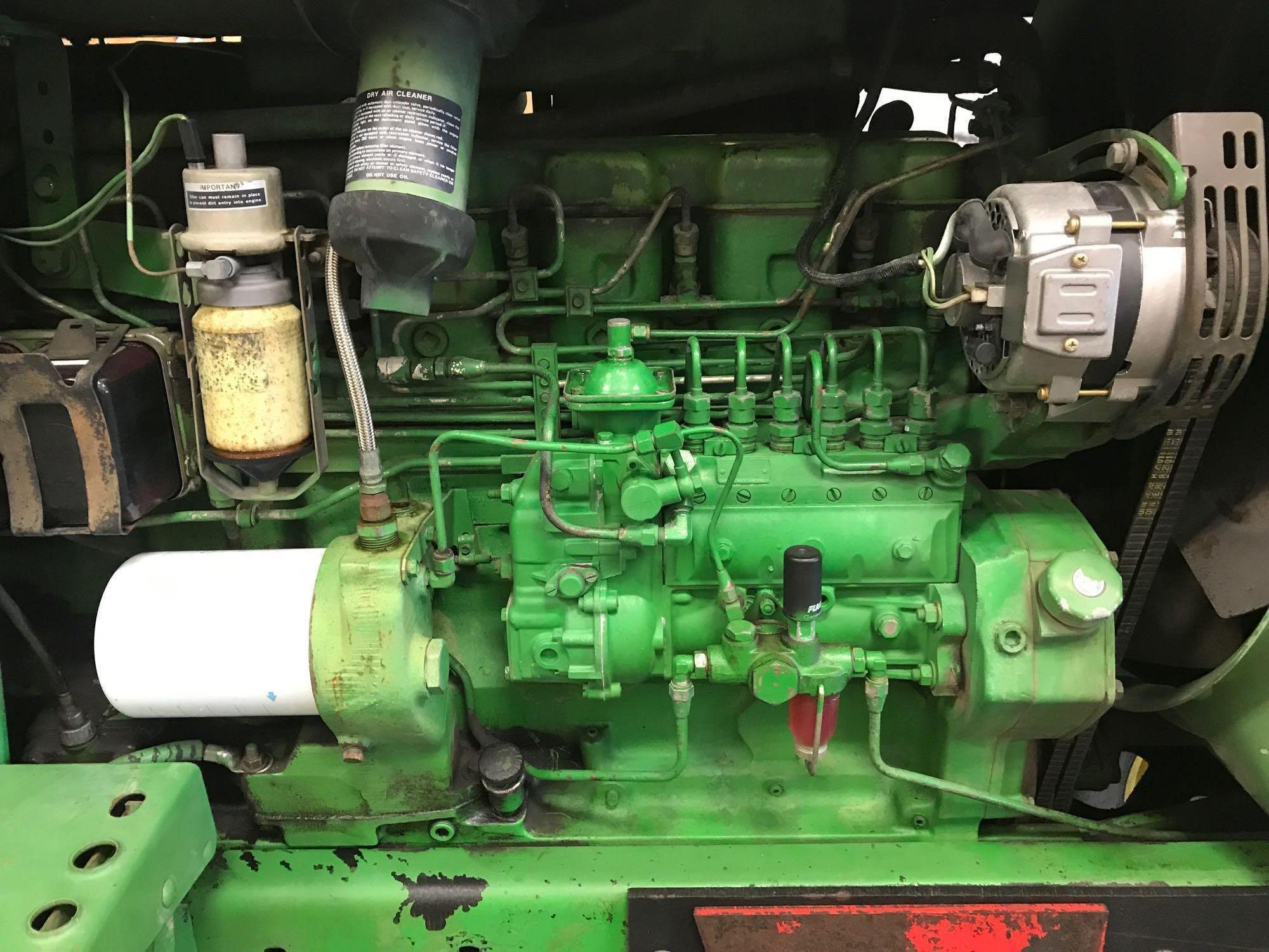 1981 John Deere #4440 D tractor, SN-52630, 7867 hours, Quad Range, dual hydraulics, 3 pt. quick