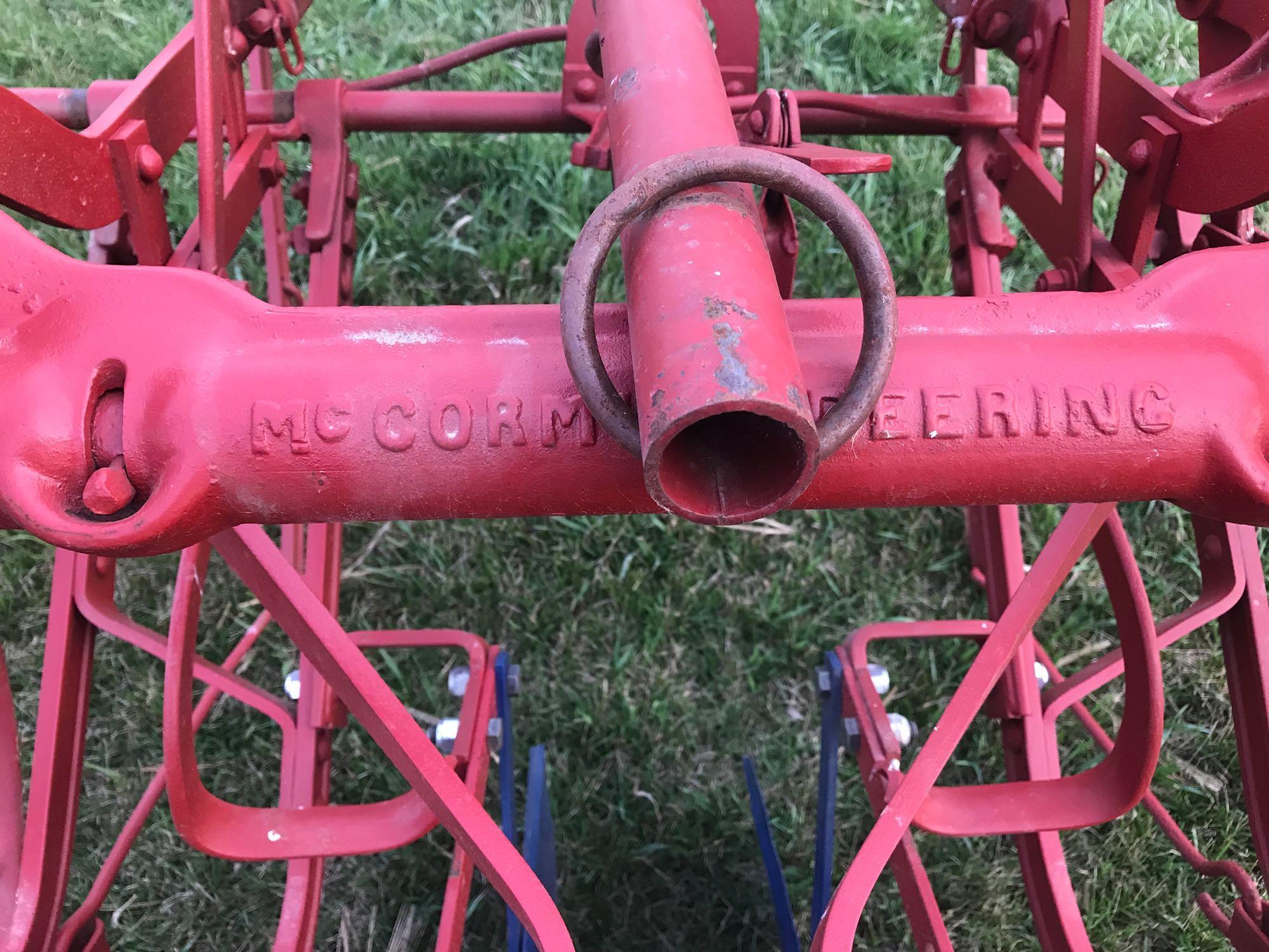 McCormick and Deering single row cultivator draft horse tongue and evener