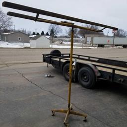 Portable panel lift/handler on wheels